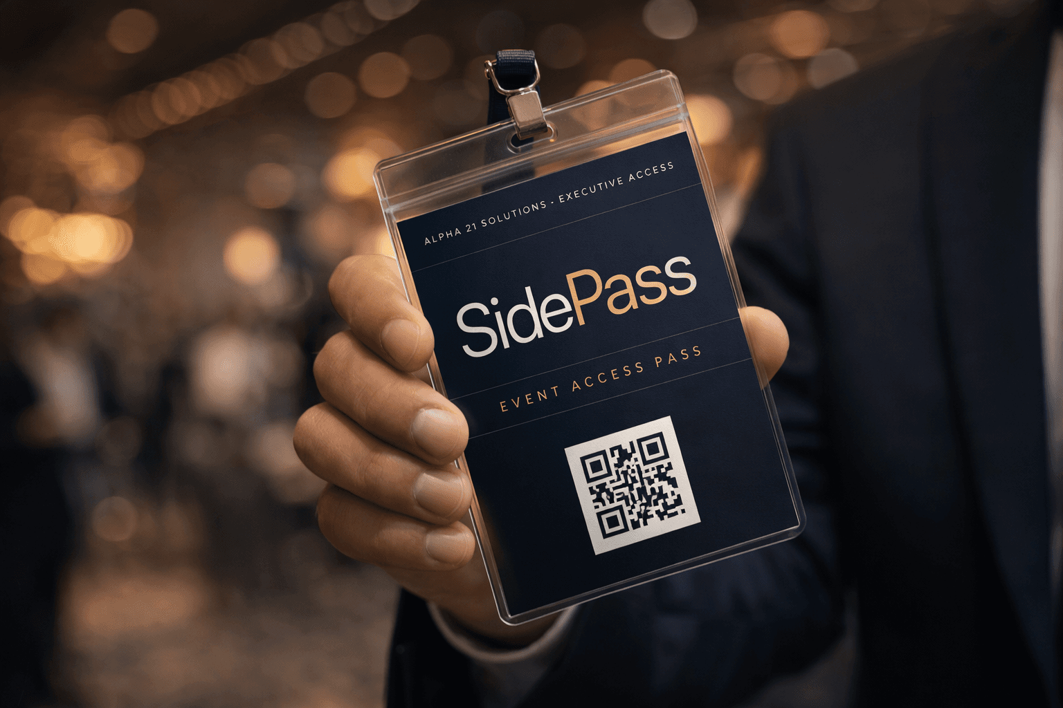 SidePass executive access badge